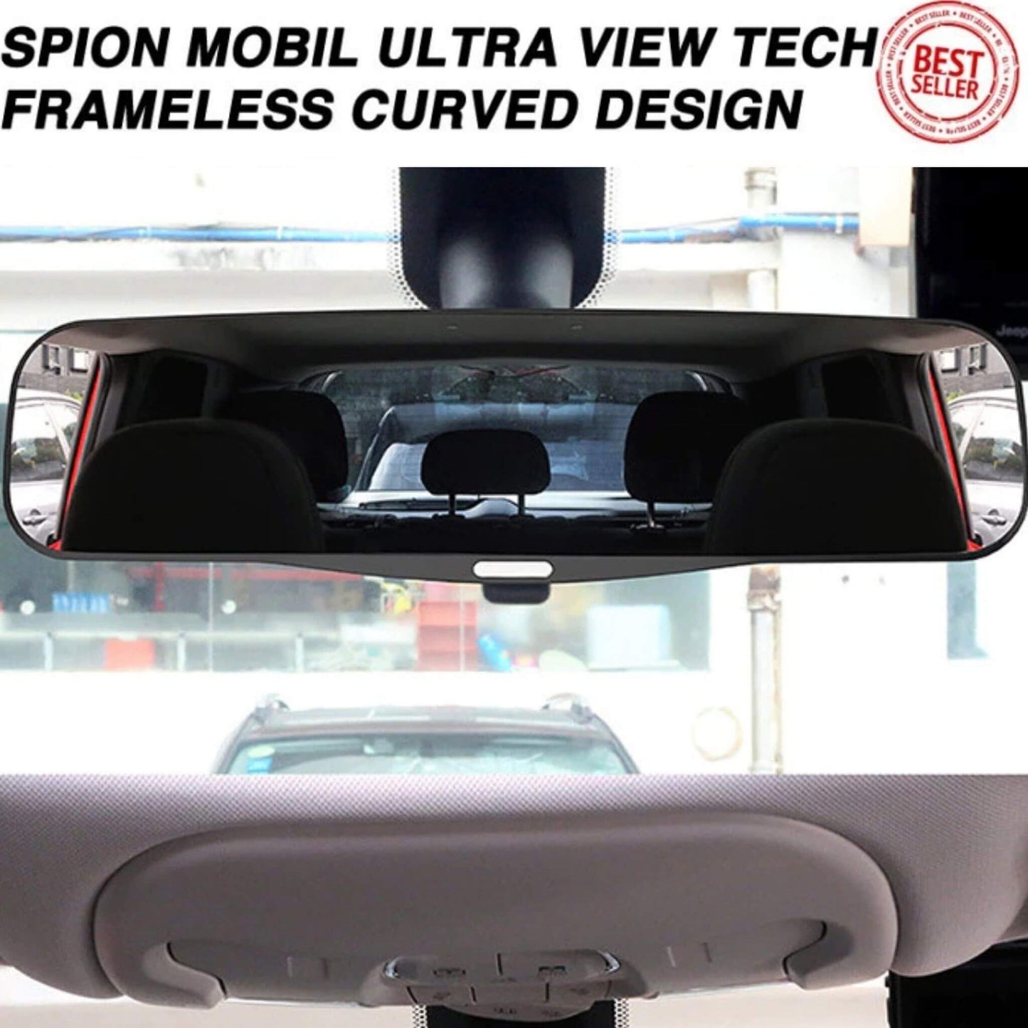 Espejo retrovisor adicional, visión de 180°